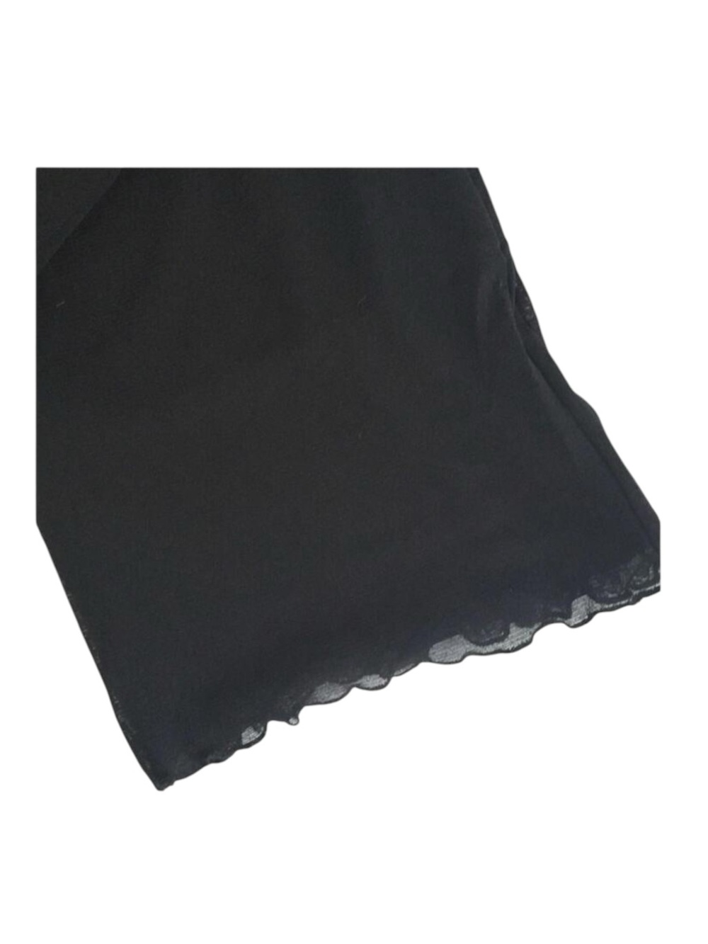 new Papillon Blanc 🝮 Semi Sheer Comfy Lounge Pant 🝮 Versatile Evening 🝮 Black - Picture 5 of 14